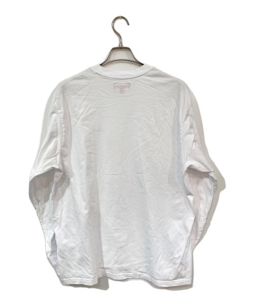SUPREME（シュプリーム）Supreme (シュプリーム) スモールボックスロゴロンT ホワイト サイズ:Lの古着・服飾アイテム