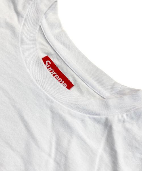 SUPREME（シュプリーム）Supreme (シュプリーム) スモールボックスロゴロンT ホワイト サイズ:Lの古着・服飾アイテム