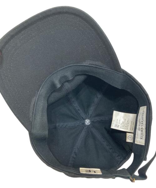 kijima takayuki（キジマタカユキ）kijima takayuki (キジマタカユキ) キャップ ブラックの古着・服飾アイテム