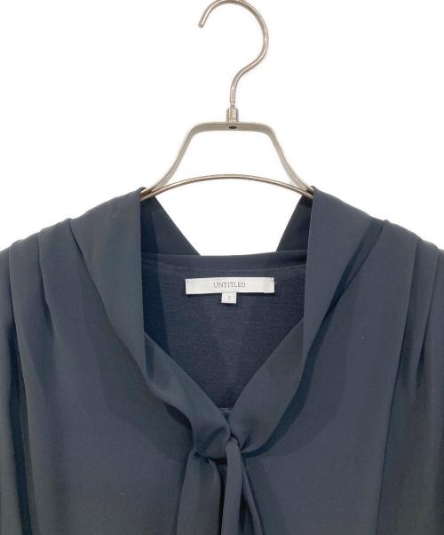 UNTITLED（アンタイトル）UNTITLED (アンタイトル) ブラウス ブラック サイズ:SIZE 2の古着・服飾アイテム