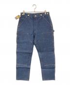 CarHarttカーハート）の古着「ダブルニーペインターパンツ」｜インディゴ