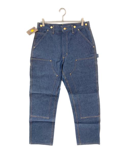 CarHartt（カーハート）CarHartt (カーハート) ダブルニーペインターパンツ インディゴ サイズ:SIZE 83.5cm (W33)の古着・服飾アイテム