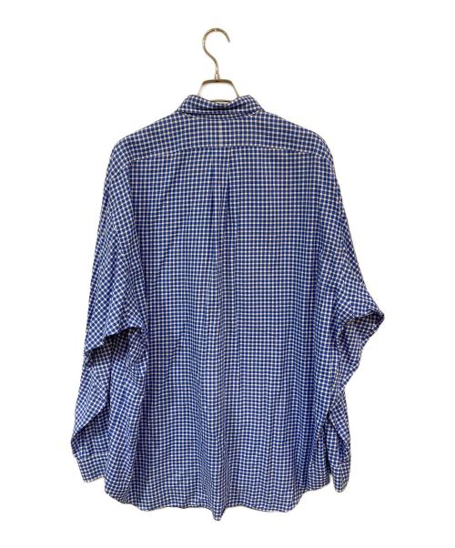 RALPH LAUREN（ラルフローレン）RALPH LAUREN (ラルフローレン) Blake ギンガムチェックシャツ ブルー サイズ:XXLの古着・服飾アイテム