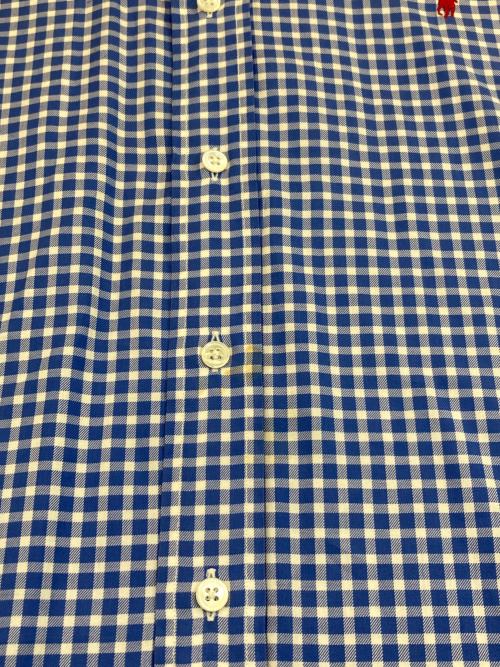 RALPH LAUREN（ラルフローレン）RALPH LAUREN (ラルフローレン) Blake ギンガムチェックシャツ ブルー サイズ:XXLの古着・服飾アイテム