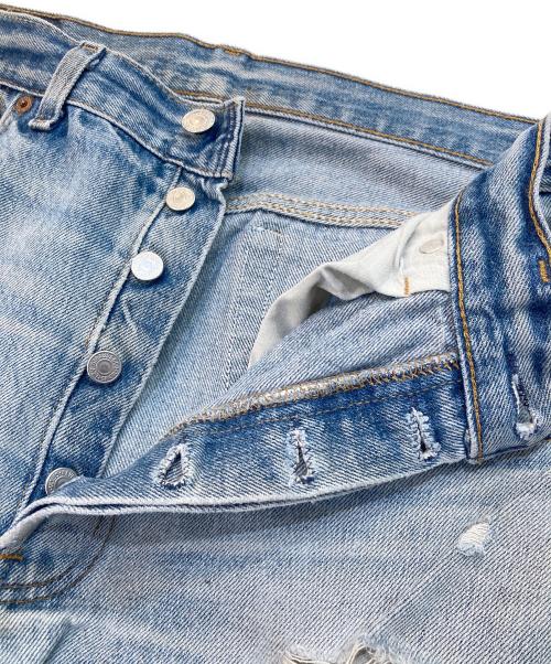 LEVI'S（リーバイス）LEVI'S (リーバイス) 501xx ダメージデニムパンツ インディゴ サイズ:SIZE 88.5cm (W35)の古着・服飾アイテム