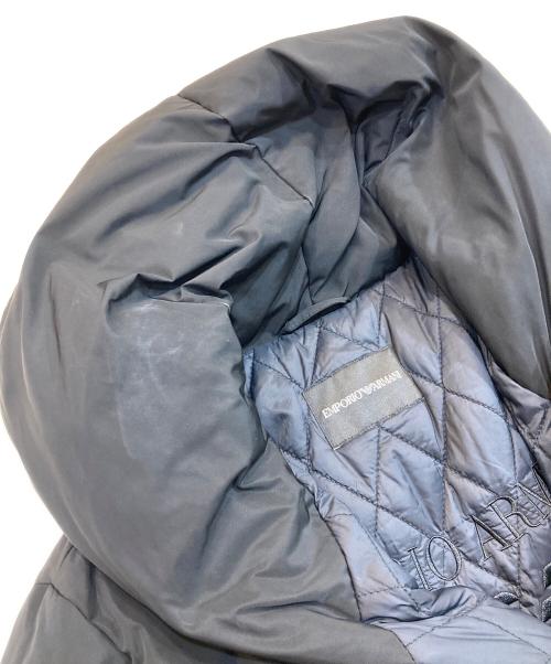 EMPORIO ARMANI（エンポリオ アルマーニ）EMPORIO ARMANI (エンポリオアルマーニ) エコファーコート ブラック サイズ:01の古着・服飾アイテム