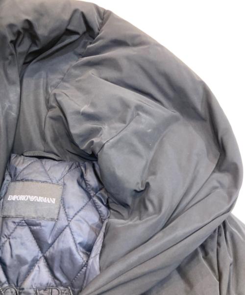 EMPORIO ARMANI（エンポリオ アルマーニ）EMPORIO ARMANI (エンポリオアルマーニ) エコファーコート ブラック サイズ:01の古着・服飾アイテム