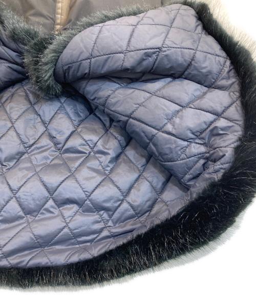 EMPORIO ARMANI（エンポリオ アルマーニ）EMPORIO ARMANI (エンポリオアルマーニ) エコファーコート ブラック サイズ:01の古着・服飾アイテム