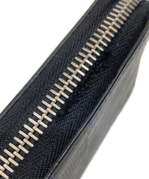 LOUIS VUITTON（ルイ ヴィトン）LOUIS VUITTON (ルイ ヴィトン) ダミエアンフィニ3D ジッピーウォレット ブルーの古着・服飾アイテム