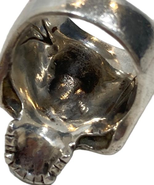 CRAZYPIG（クレイジーピッグ）CRAZYPIG (クレイジーピッグ) スカルリング シルバー サイズ:21号の古着・服飾アイテム