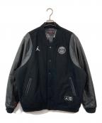 JORDAN×Paris Saint-Germainジョーダン×パリサンジェルマン）の古着「スタジャン」｜ブラック