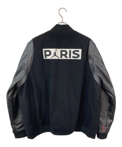 JORDAN（ジョーダン）JORDAN (ジョーダン) PARIS SAINT-GERMAIN (パリサンジェルマン) スタジャン ブラック サイズ:XXLの古着・服飾アイテム