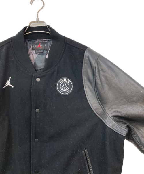 JORDAN（ジョーダン）JORDAN (ジョーダン) PARIS SAINT-GERMAIN (パリサンジェルマン) スタジャン ブラック サイズ:XXLの古着・服飾アイテム