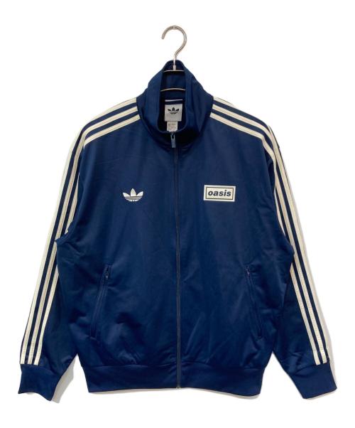 adidas（アディダス）adidas (アディダス) Oasis Tour (オアシス) Firebird Track Top Night Indigo 2025 ネイビー サイズ:2XLの古着・服飾アイテム