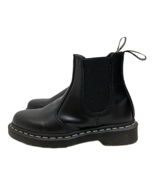 Dr.Martens（ドクターマーチン）Dr.Martens (ドクターマーチン) 2976 ホワイトステッチ チェルシーブーツ ブラック サイズ:SIZE 37の古着・服飾アイテム