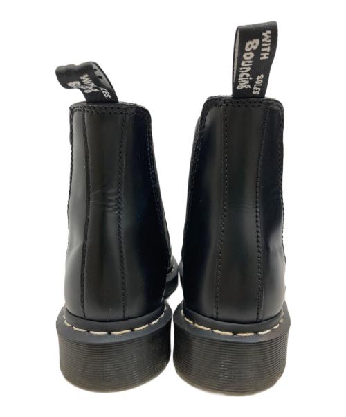 Dr.Martens（ドクターマーチン）Dr.Martens (ドクターマーチン) 2976 ホワイトステッチ チェルシーブーツ ブラック サイズ:SIZE 37の古着・服飾アイテム