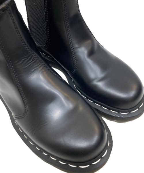 Dr.Martens（ドクターマーチン）Dr.Martens (ドクターマーチン) 2976 ホワイトステッチ チェルシーブーツ ブラック サイズ:SIZE 37の古着・服飾アイテム