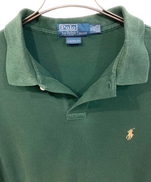 POLO RALPH LAUREN（ポロ・ラルフローレン）POLO RALPH LAUREN (ポロ・ラルフローレン) ポロシャツ グリーン サイズ:SIZE XLの古着・服飾アイテム