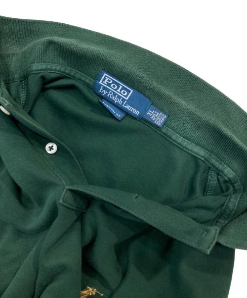 POLO RALPH LAUREN（ポロ・ラルフローレン）POLO RALPH LAUREN (ポロ・ラルフローレン) ポロシャツ グリーン サイズ:SIZE XLの古着・服飾アイテム