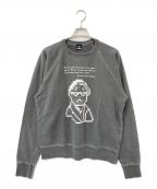 murakami .flowersムラカミ フラワーズ）の古着「プリントスウェット」｜グレー