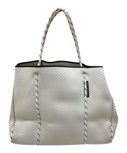 STATE OF ESCAPE（ステイトオブエスケープ）STATE OF ESCAPE (ステイトオブエスケープ) トートバッグ ホワイトの古着・服飾アイテム