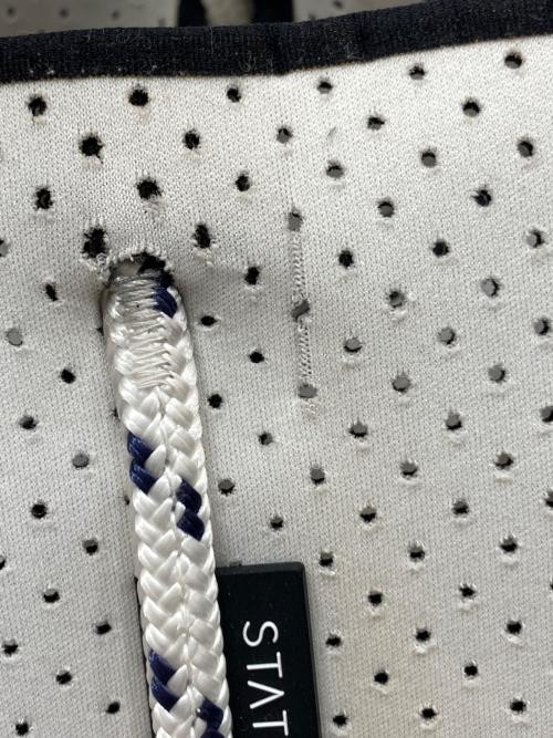 STATE OF ESCAPE（ステイトオブエスケープ）STATE OF ESCAPE (ステイトオブエスケープ) トートバッグ ホワイトの古着・服飾アイテム