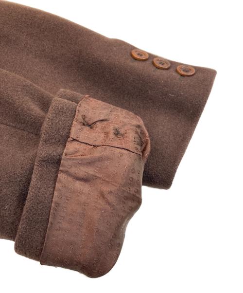 DOLCE & GABBANA（ドルチェ＆ガッバーナ）DOLCE & GABBANA (ドルチェ＆ガッバーナ) 3Bウールコート ブラウン サイズ:22/36の古着・服飾アイテム