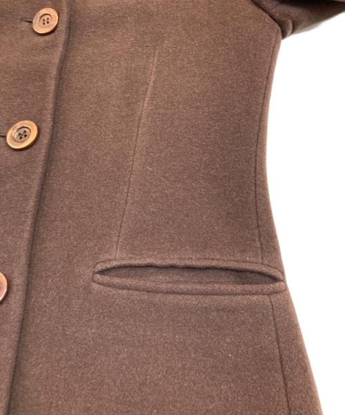 DOLCE & GABBANA（ドルチェ＆ガッバーナ）DOLCE & GABBANA (ドルチェ＆ガッバーナ) 3Bウールコート ブラウン サイズ:22/36の古着・服飾アイテム