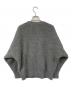 Noble (ノーブル) ラメ畦編みプルオーバー グレー サイズ:-：5000円