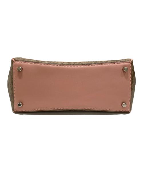 COACH（コーチ）COACH (コーチ) サリー キャリーオール シグネチャー キャンバス バッグ ベージュの古着・服飾アイテム