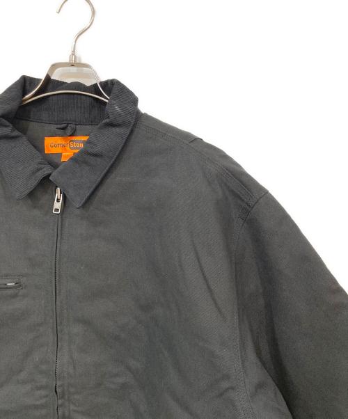 corner stone（コーナー ストーン）corner stone (コーナー ストーン) ダックジャケット ブラック サイズ:SIZE 2XLの古着・服飾アイテム