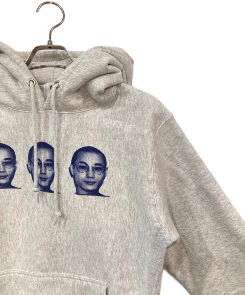 Araki Yuu（アラキユウ）Araki Yuu (アラキユウ) プリントパーカー グレー サイズ:SIZE Freeの古着・服飾アイテム