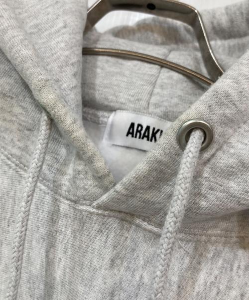 Araki Yuu（アラキユウ）Araki Yuu (アラキユウ) プリントパーカー グレー サイズ:SIZE Freeの古着・服飾アイテム