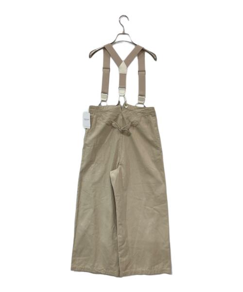 Spick and Span（スピック＆スパン）Spick and Span (スピックアンドスパン) サスペンダー付きワーカーパンツ ベージュ サイズ:SIZE 36の古着・服飾アイテム