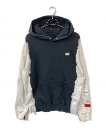 HERON PRESTON（ヘロンプレストン）の古着「プルオーバーパーカー」｜ブラック