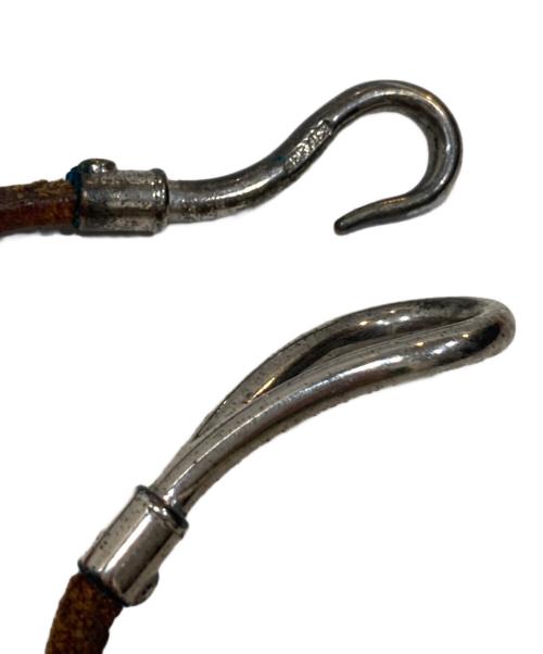 HERMES（エルメス）HERMES (エルメス) 2連フックブレスレット ブラウンの古着・服飾アイテム