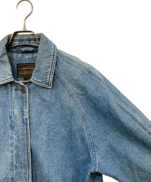 Eddie Bauer（エディーバウアー）Eddie Bauer (エディーバウアー) デニムコート インディゴ サイズ:SIZE Mの古着・服飾アイテム