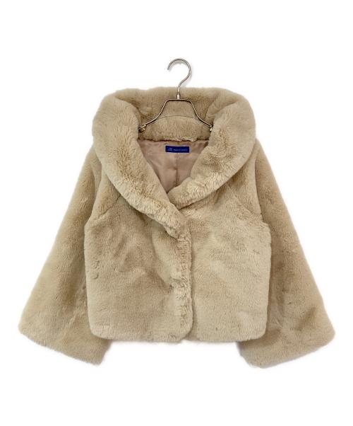 Maglie le cassetto（マーリエ ル カセット）Maglie le cassetto (マーリエ ル カセット) エコファージャケット ベージュ サイズ:9の古着・服飾アイテム