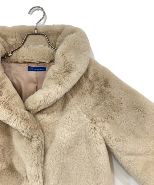 Maglie le cassetto（マーリエ ル カセット）Maglie le cassetto (マーリエ ル カセット) エコファージャケット ベージュ サイズ:9の古着・服飾アイテム