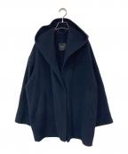 Spick and Spanスピックアンドスパン）の古着「ダブルモッサリバーフーディーコート」｜ネイビー