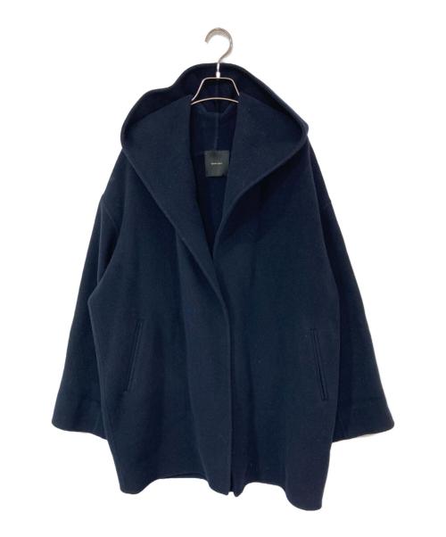 Spick and Span（スピック＆スパン）Spick and Span (スピックアンドスパン) ダブルモッサリバーフーディーコート ネイビー サイズ:36の古着・服飾アイテム