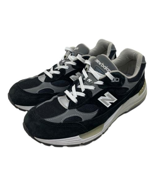 NEW BALANCE（ニューバランス）NEW BALANCE (ニューバランス) 992ローカットスニーカー ブラック サイズ:26.5㎝の古着・服飾アイテム