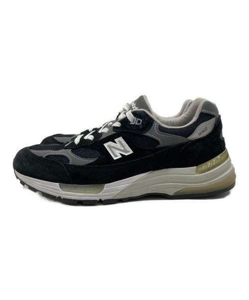 NEW BALANCE（ニューバランス）NEW BALANCE (ニューバランス) 992ローカットスニーカー ブラック サイズ:26.5㎝の古着・服飾アイテム