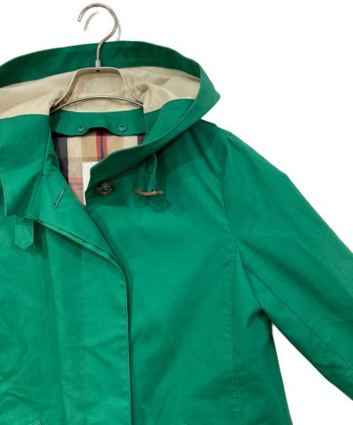 MACKINTOSH PHILOSOPHY（マッキントッシュ フィロソフィー）MACKINTOSH PHILOSOPHY (マッキントッシュ フィロソフィー) フード付きコート グリーン サイズ:36の古着・服飾アイテム