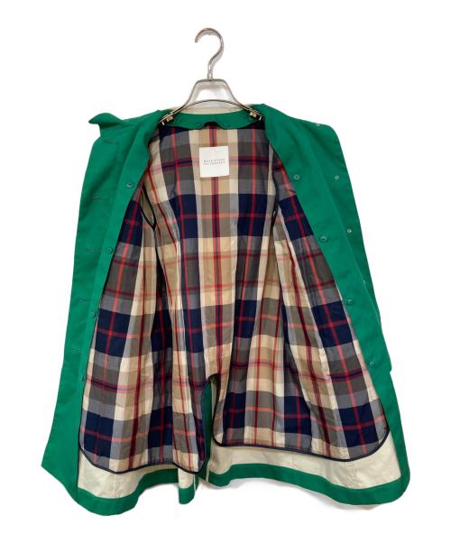 MACKINTOSH PHILOSOPHY（マッキントッシュ フィロソフィー）MACKINTOSH PHILOSOPHY (マッキントッシュ フィロソフィー) フード付きコート グリーン サイズ:36の古着・服飾アイテム