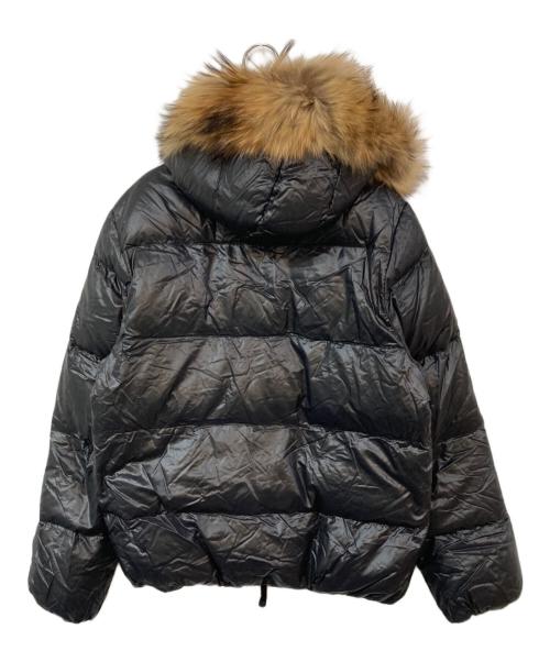 DUVETICA（デュベティカ）DUVETICA (デュベティカ) ファー付ダウンジャケット ブラック サイズ:SIZE 48の古着・服飾アイテム