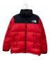 THE NORTH FACE（ザ ノース フェイス）の古着「ダウンジャケット」｜レッド