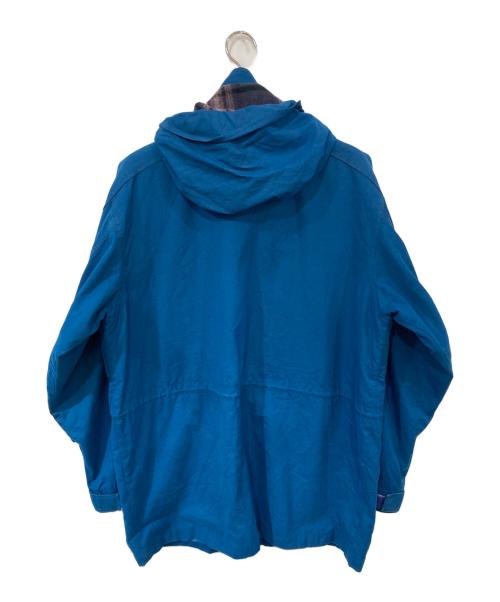 Eddie Bauer（エディーバウアー）Eddie Bauer (エディーバウアー) ウェザージャケット ブルー サイズ:Lの古着・服飾アイテム