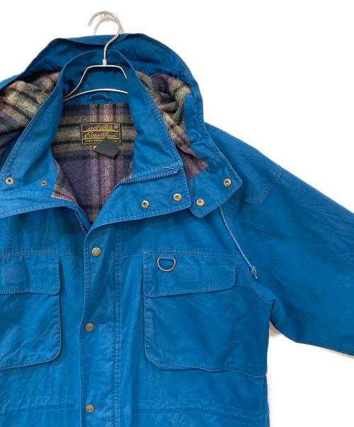 Eddie Bauer（エディーバウアー）Eddie Bauer (エディーバウアー) ウェザージャケット ブルー サイズ:Lの古着・服飾アイテム