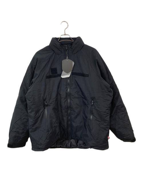 BROOKLYN ARMED FORCES（ブルックリンアームドフォース）BROOKLYN ARMED FORCES (ブルックリンアームドフォース) LEVEL7 E.C.W.C.S PRIMALOFT JACKET/レベル7E.C.W.C.Sプリマロフトジャケット ブラック サイズ:SIZE Lの古着・服飾アイテム